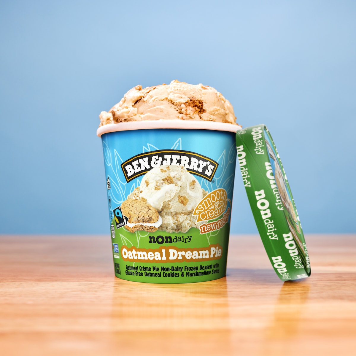 Oatmeal Dream Pie™ NonDairy Oat Ben & Jerry’s